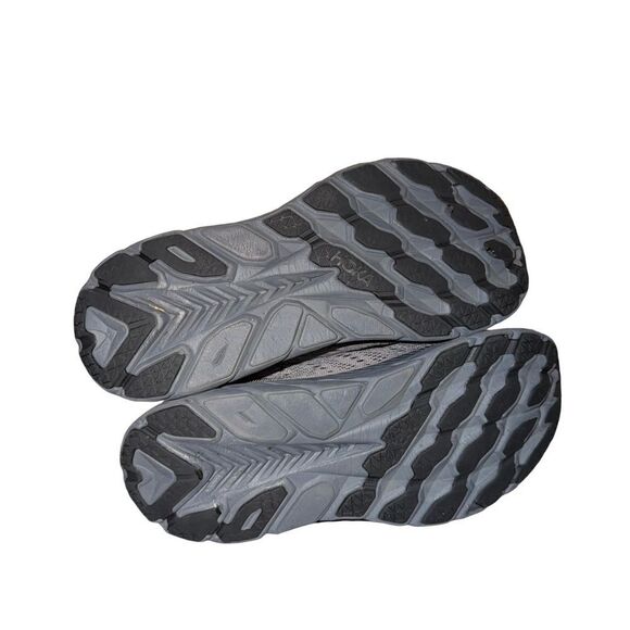 HOKA Men\'s Clifton 8 Grey Running Shoe - Lightweight Cushioning size 9.5 B main image 6